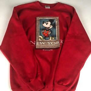 Disney Mickey Mouse New York sweater small